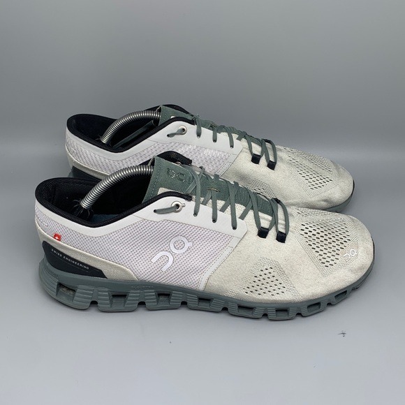 On Running Cloud X White Grey Black Running ShoesMen’s Sz 11 - Picture 1 of 10